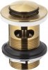 KFA Spust umywalkowy korek Klik-Klak mały GOLD 66035431